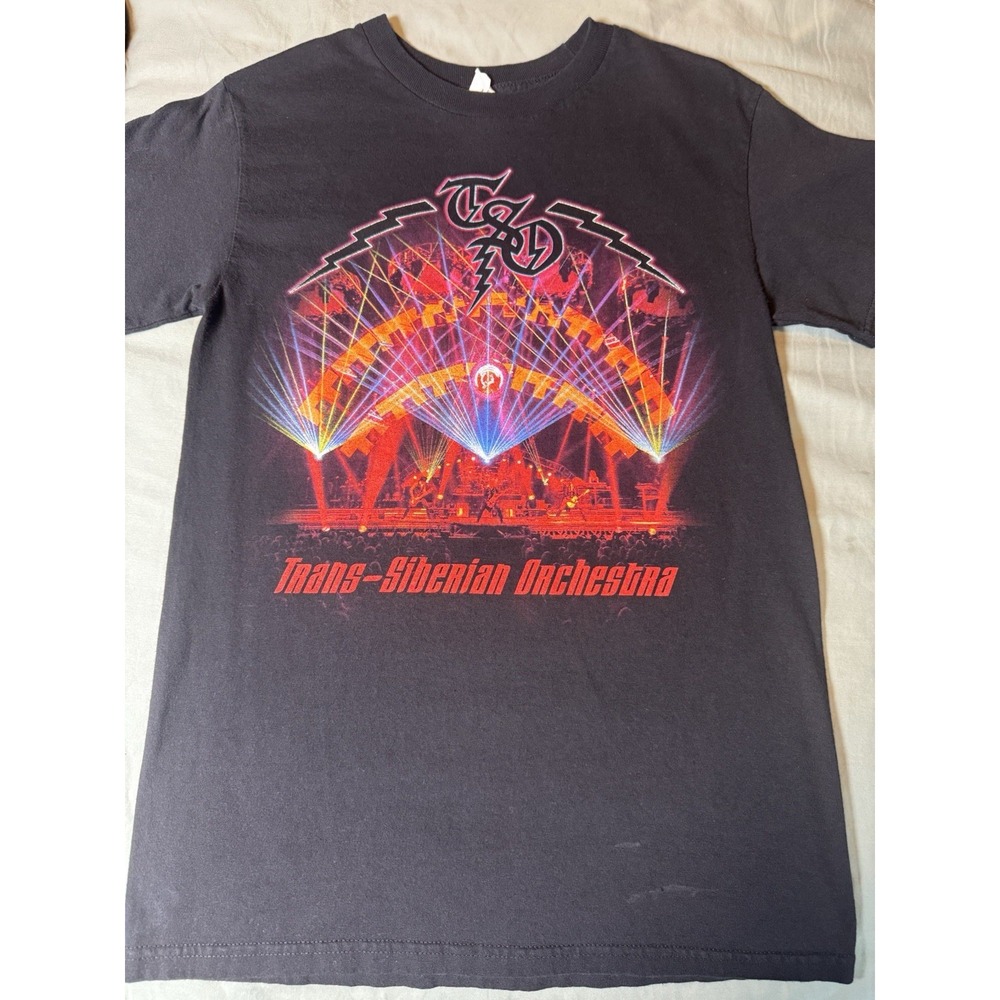 Trans-Siberian Orchestra 2014-2015 Winter Tour Concert T-Shirt Black Size Small